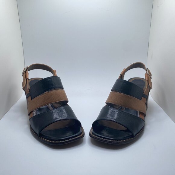 MARNI Chunky Leather Italian Sandals - Size 8.5 - Picture 3 of 16